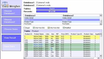 DataWeigher screenshot