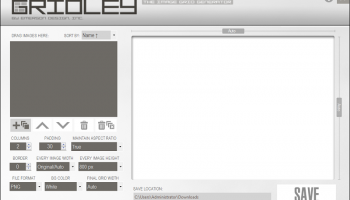 Gridley The Image Grid Generator screenshot
