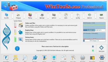 WinTools.one Professional screenshot
