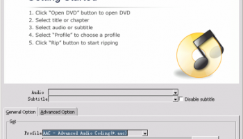 Free DVD Audio Ripper screenshot