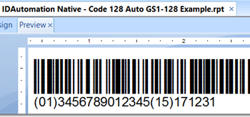 Barcode Generator for Crystal Reports screenshot