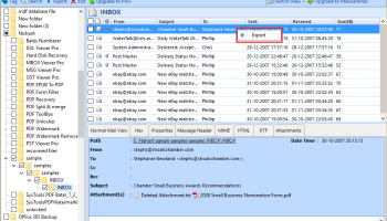 Batch Convert MSG to PDF Adobe screenshot
