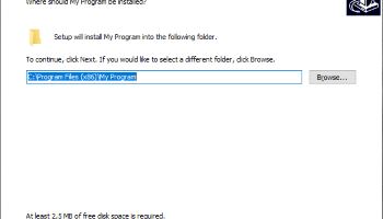 Inno Setup screenshot
