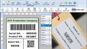 Datamatrix screenshot