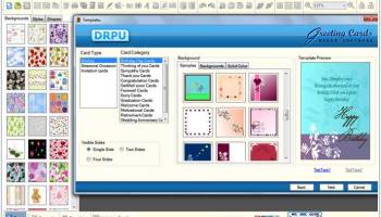 Birthday Card Maker Software screenshot
