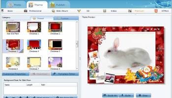 Photo Slideshow Maker Free Version screenshot