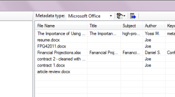 MetadataFox screenshot