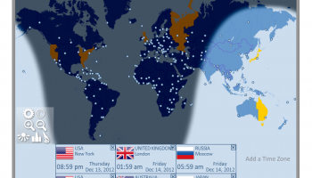 World Clock Portable screenshot