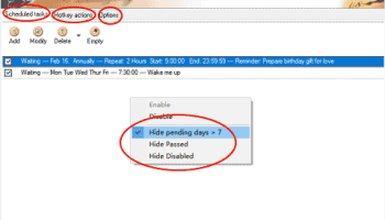 PC AutoTimer screenshot