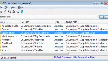NTFSLinksView screenshot