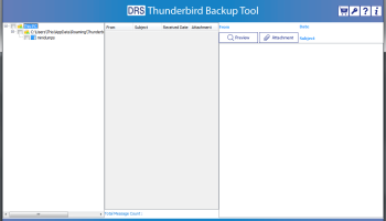 CloudMigration Thunderbird Backup Tool screenshot