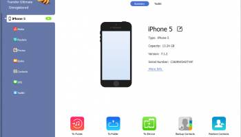 Tipard  iPhone Transfer Ultimate screenshot