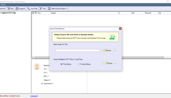 TrustVare PST to EML Converter screenshot
