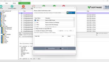 vMail NSF to MBOX Converter screenshot