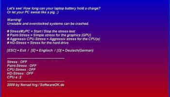 StressMyPC screenshot