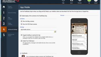 WebSite X5 Professional 11 screenshot