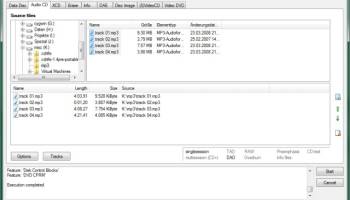 Portable cdrtfe screenshot