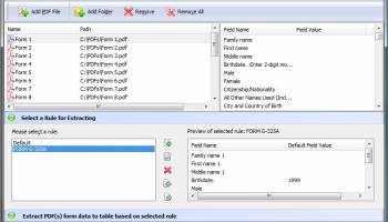 A-PDF Form Data Extractor screenshot