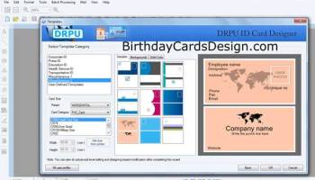 ID Cards Design Program screenshot