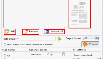 PDF to Image Converter for Mac screenshot