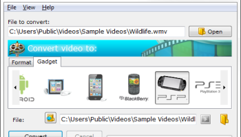 Convertilla screenshot