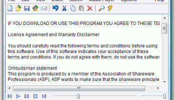 EF Talk Scriber screenshot