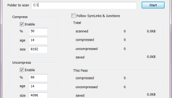 AutoCompress screenshot