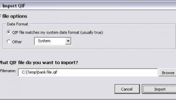 QIF Fixer screenshot
