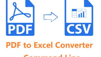 VeryUtils PDF to Excel Converter Command Line screenshot
