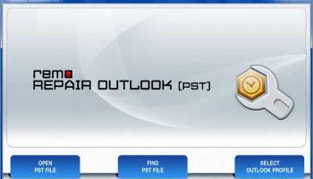 REMO Recover Outlook Express screenshot