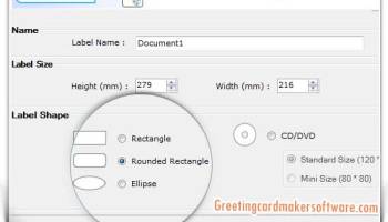 Greeting Maker Software screenshot