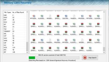 Files Restore Software screenshot