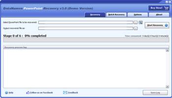 DataNumen PowerPoint Recovery screenshot