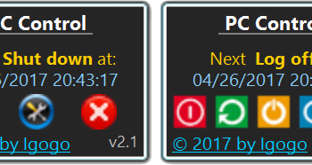 PC Control screenshot