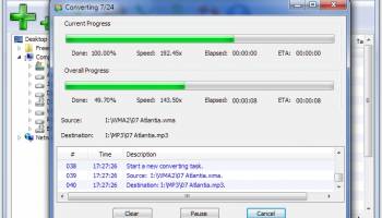 WMA to MP3 screenshot