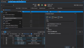 dbForge Data Compare for MySQL screenshot
