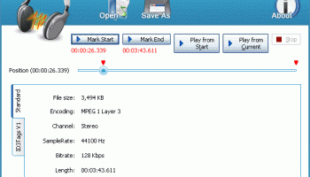 My Mp3 Spliter screenshot