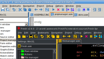 Fresh IDE screenshot