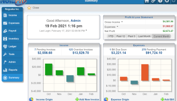 NolaPro Free Accounting screenshot