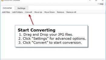 JPG to PDF Converter screenshot