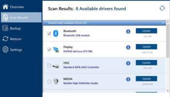 DriverFinder screenshot