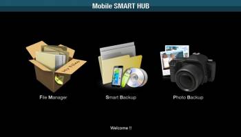 Mobile SmartHub File Manager screenshot