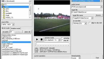 MP4Cam2AVI screenshot