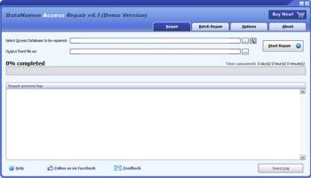 DataNumen Access Repair screenshot
