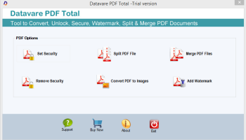 Datavare PDF Total screenshot