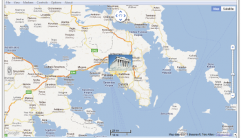 TMS TWebGMaps screenshot