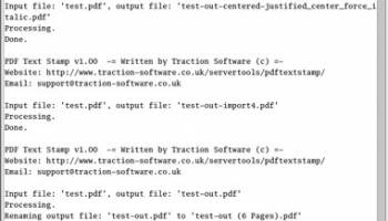PDF Text Stamp screenshot