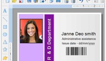 Design Id Cards Software screenshot