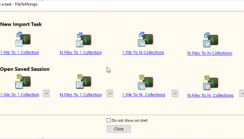 FileToMongo screenshot