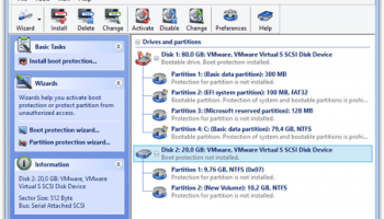Disk Password Protection screenshot